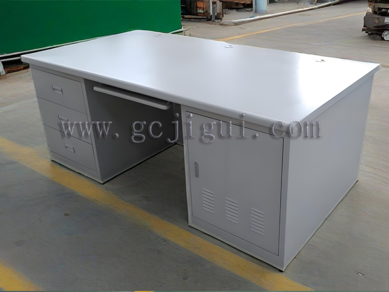 热电厂监控室办公桌外形不锈钢控制台